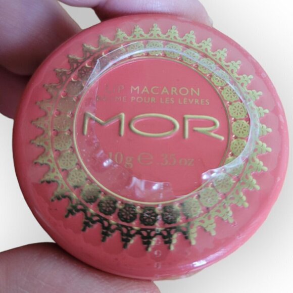 MOR Blood Orange Macaron Lip Balm with Nourishing Oils NWT - Picture 2 of 3